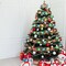 Tree Decoration Prelit Tinsel Garland Battery Operated 50 LED Christmas Garland Multicolor Garland for Xmas Home Outdoor Decor(Multicolor, Red and Green)